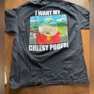 Cartman Cheesy Poofs Tshirt from Spencer’s XL